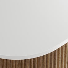 Nomad 1200mm Walnut Wall Hung Single Vanity